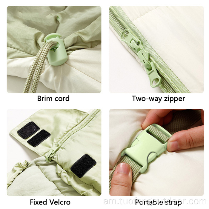 ከቤት ውጭ የጉዞ ካምፕ ክሪሳሲስ የእንቅልፍ ቦርሳ